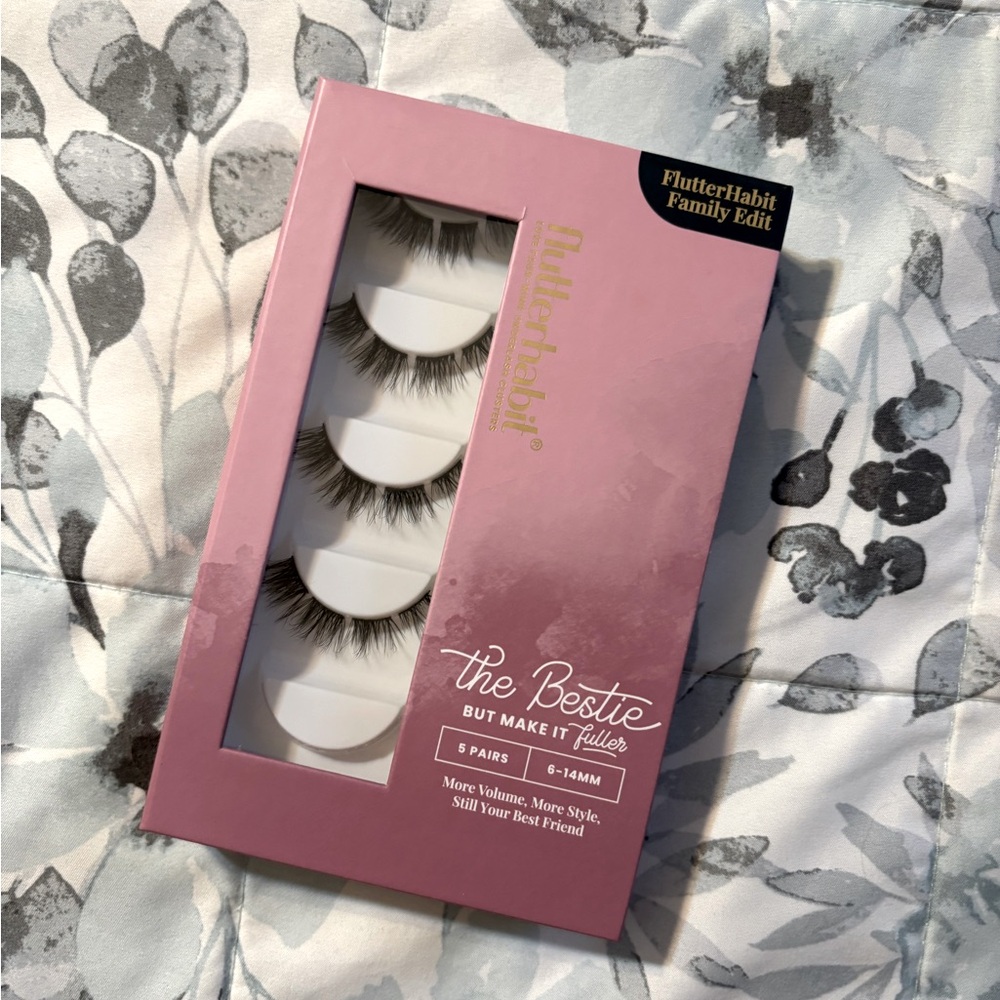 FlutterHabit The Bestie But Make It Fuller Family Edit Cluster Eyelashes